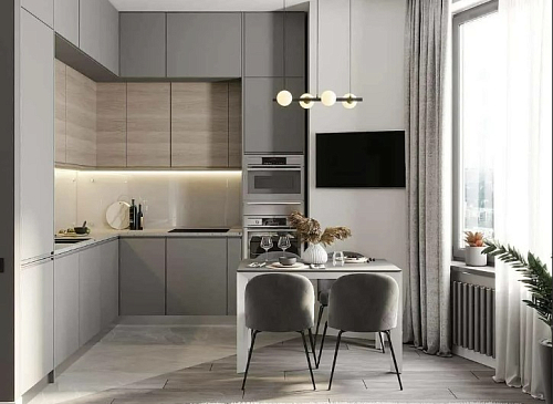 Обустраиваем маленькую кухню: цвета, планировки, мойки – рекомендации моделей