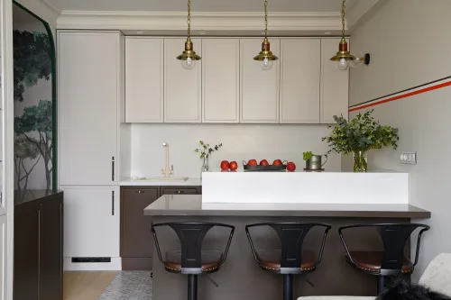 Кухня-гостиная для футбольных фанатов от "Квартирного вопроса" и GranFest